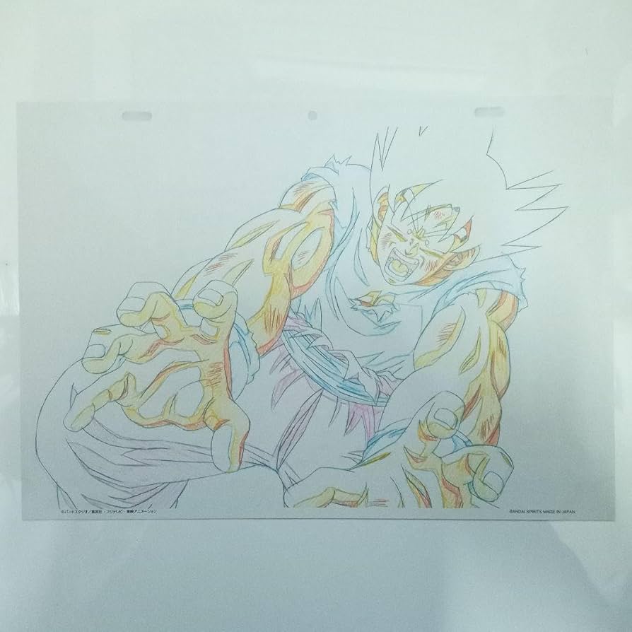 Amazon.co.jp: ドラゴンボ ール 孫悟空 元気玉 セル画 原画 2枚